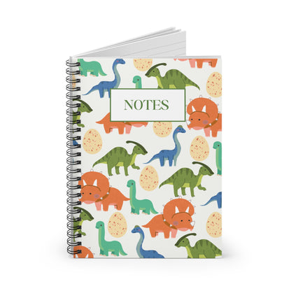 Dinosaur Spiral Notebook