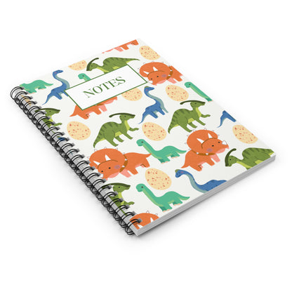 Dinosaur Spiral Notebook