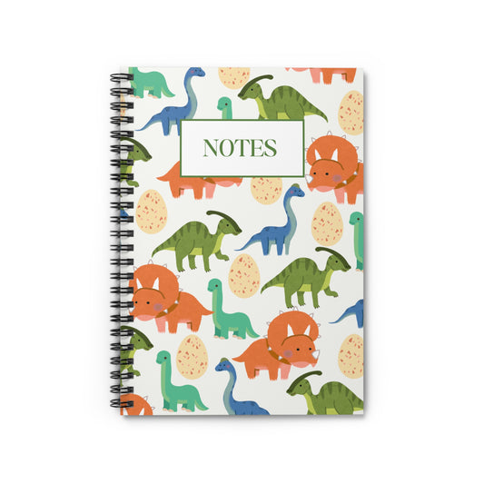 Dinosaur Spiral Notebook